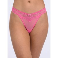 Yolanda lace thong Hot Pink 06