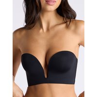 Strapless u wire microfibre multiway bra 00 Dark