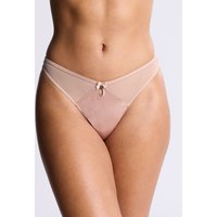 Petal satin thong 12