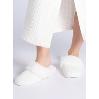Waffle mule slippers 3 4