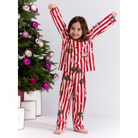 striped Christmas pyjamas bag Mix 10 11