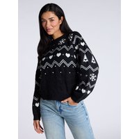 Fairisle knitted jumper Mix 08