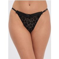 Calista velvet floral briefs 06