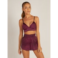 Heart satin shorts 10