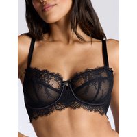 Naomi sheer lace balconette bra