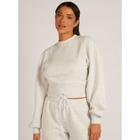 Ribbed panel sweat jumper Marl Mix 06