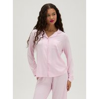 Ribbed modal long pyjama set 06