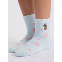 Cavapoo dog & friends midi slippers socks Mix OS