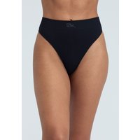 Ribbed seamless thong S