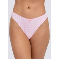 Sabrina print microfibre thong Mix 06