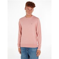 Tommy Hilfiger Mouline Organic Cotton Crew Sweater - Pink - L