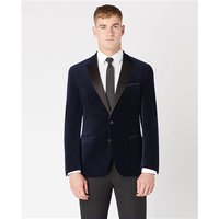 Remus Uomo Velvet Jacket - Dk Navy - 40R