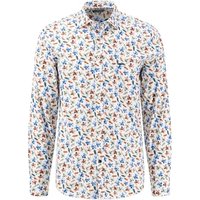 Fynch Hatton Print Shirt - Orange - XL