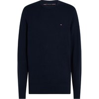 Tommy Hilfiger Crew Neck Jumper with Cashmere - Navy - 2XL