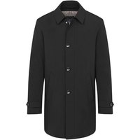 Bugatti Mens Poplin Coat - Black - 40R