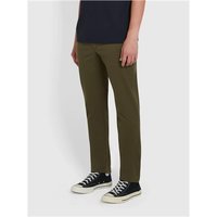 Farah Elm Slim Fit Twill Chino - Green - 32/30