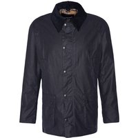 Barbour Ashby Wax Jacket - Navy - M