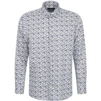 Bugatti Casual Floral Print Shirt - Navy - 2XL