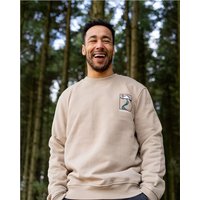 Bleubird Journey Crew Neck Sweatshirt - Desert Sand - S