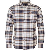 Barbour Portdown Tailored Checked Shirt - Beige - M