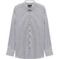 Bugatti Casual Pattern Shirt - Grey - M