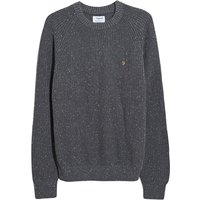 Farah Sage Nepped Sweater - Grey - L
