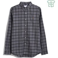 Farah Fraser Check Shirt - Charcoal - L