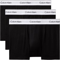 Calvin Klein 3 Pack Relaxed Dart Trunks - Black/White - S