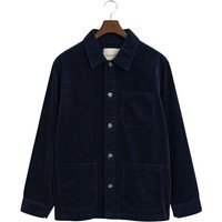 Gant Reg Cord Overshirt Jacket - Navy - M