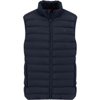 Fynch Hatton Basic Light Weight Gilet Vest - Navy - L