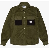 Parlez Motion Fleece Overshhirt - Moss Green - S