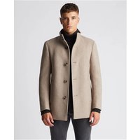 Remus Uomo Jonah Wool Overcoat - Beige - 38
