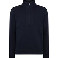 Remus Uomo Half-Zip Jersey Sweatshirt - Navy - XL