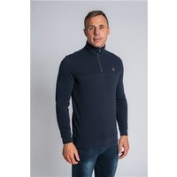 Xv Kings Narbonne Wolf 1/4 Zip Sweatshirt - Navy - M