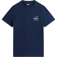 Tommy Jeans Signature Back Logo Jersey T-Shirt - Navy - S