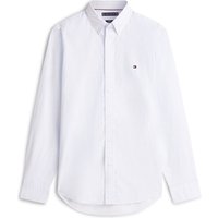 Tommy Hilfiger Flex Poplin Small Logo Shirt - Blue - M