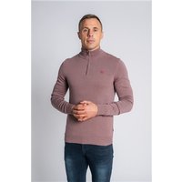 Xv Kings Perpignan Half Zip Jumper - Winter Cherry Pink - XL