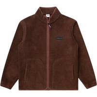 Parlez Amity Zip Thru Fleece Jacket - Coffee Brown - S