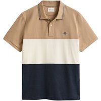 Gant Cut And Sewn Ss Polo Shirt - Navy - M