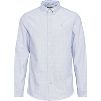 Barbour Striped Oxtown Tailored Shirt - Navy - M