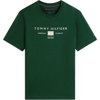 Tommy Hilfiger Brand Love Mono Logo T-shirt - Bottle Green - S
