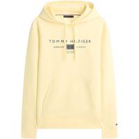 Tommy Hilfiger Brand Love Mono Logo Hoodie - Yellow - S
