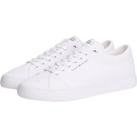 Tommy Hilfiger Harlem Core Logo Canvas Trainers - White - 41