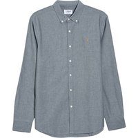 Farah Brewer Slim Fit Shirt - True Navy - L