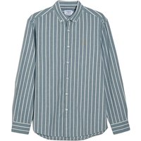 Farah Steen Wide Stripe Shirt - Blue - XL
