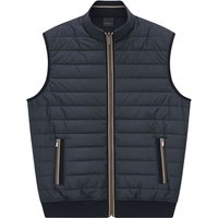 Bugatti Mens Knitted Gilet Waistcoat - Navy - L