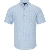 6th Sense Short Sleeve Printed Shirt Per 1 - Blue - L