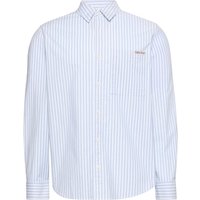 Calvin Klein Jeans Oxford Classic Striped Shirt - Blue - XL
