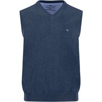 Fynch Hatton Slipover Superfine Sweater - Blue - M