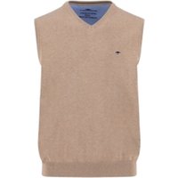 Fynch Hatton Slipover Superfine Sweater - Beige - XL